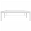 Stella Homewares Metal Bed Frame without Mattress White 90x190 cm