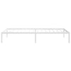 Stella Homewares Metal Bed Frame without Mattress White 90x190 cm