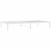 Stella Homewares Metal Bed Frame without Mattress White 107x203 cm King Single