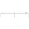 Stella Homewares Metal Bed Frame without Mattress White 107x203 cm King Single