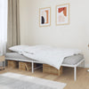 Stella Homewares Metal Bed Frame without Mattress White 107x203 cm King Single