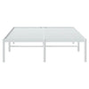 Stella Homewares Metal Bed Frame without Mattress White 135x190 cm