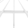Stella Homewares Metal Bed Frame without Mattress White 135x190 cm