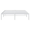 Stella Homewares Metal Bed Frame without Mattress White 150x200 cm