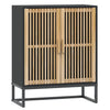 Stella Homewares Sideboard Black 60x30x75 cm Engineered Wood