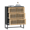 Stella Homewares Sideboard Black 60x30x75 cm Engineered Wood