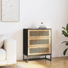 Stella Homewares Sideboard Black 60x30x75 cm Engineered Wood
