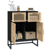 Stella Homewares Sideboard Black 60x30x75 cm Engineered Wood