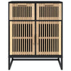 Stella Homewares Sideboard Black 60x30x75 cm Engineered Wood