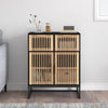 Stella Homewares Sideboard Black 60x30x75 cm Engineered Wood