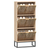 Stella Homewares Shoe Cabinet 52x25x120 cm Engineered Wood