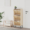 Stella Homewares Shoe Cabinet 52x25x120 cm Engineered Wood