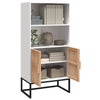 Stella Homewares Highboard White 60x35x125 cm Engineered Wood