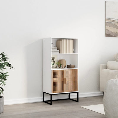 Stella Homewares Highboard White 60x35x125 cm Engineered Wood