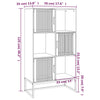 Stella Homewares Highboard 70x35x125 cm Engineered Wood
