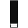 Stella Homewares Highboard Black 70x35x125 cm Engineered Wood