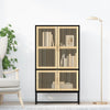 Stella Homewares Highboard Black 70x35x125 cm Engineered Wood