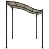 Stella Homewares Canopy Cream 2x2.3 m 180 g/m² Fabric and Steel