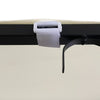 Stella Homewares Canopy Cream 2x2.3 m 180 g/m² Fabric and Steel
