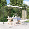 Stella Homewares Canopy Cream 2x2.3 m 180 g/m² Fabric and Steel