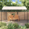 Stella Homewares Canopy Cream 4x3 m 180 g/m² Fabric and Steel