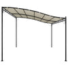 Stella Homewares Canopy Cream 4x3 m 180 g/m² Fabric and Steel