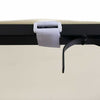 Stella Homewares Canopy Cream 4x3 m 180 g/m² Fabric and Steel