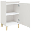 Stella Homewares Bedside Cabinets 2 pcs White 40x35x70 cm Engineered Wood