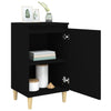 Stella Homewares Bedside Cabinets 2 pcs Black 40x35x70 cm Engineered Wood