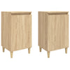 Stella Homewares Bedside Cabinets 2 pcs Sonoma Oak 40x35x70 cm Engineered Wood