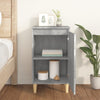 Stella Homewares Bedside Cabinet Concrete Grey 40x35x70 cm Engineered Wood