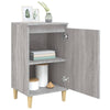 Stella Homewares Bedside Cabinets 2 pcs Grey Sonoma 40x35x70 cm Engineered Wood