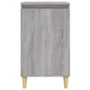 Stella Homewares Bedside Cabinets 2 pcs Grey Sonoma 40x35x70 cm Engineered Wood