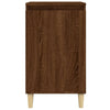 Stella Homewares Bedside Cabinets 2 pcs Brown Oak 40x35x70 cm Engineered Wood