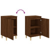 Stella Homewares Bedside Cabinets 2 pcs Brown Oak 40x35x70 cm Engineered Wood