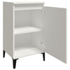 Stella Homewares Bedside Cabinet White 40x35x70 cm Engineered Wood