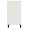 Stella Homewares Bedside Cabinets 2 pcs White 40x35x70 cm Engineered Wood