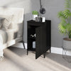 Stella Homewares Bedside Cabinets 2 pcs Black 40x35x70 cm Engineered Wood