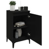 Stella Homewares Bedside Cabinets 2 pcs Black 40x35x70 cm Engineered Wood