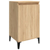 Stella Homewares Bedside Cabinets 2 pcs Sonoma Oak 40x35x70 cm Engineered Wood