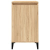 Stella Homewares Bedside Cabinets 2 pcs Sonoma Oak 40x35x70 cm Engineered Wood