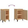 Stella Homewares Bedside Cabinets 2 pcs Sonoma Oak 40x35x70 cm Engineered Wood