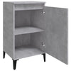 Stella Homewares Bedside Cabinets 2 pcs Concrete Grey 40x35x70 cm Engineered Wood
