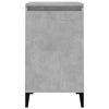 Stella Homewares Bedside Cabinets 2 pcs Concrete Grey 40x35x70 cm Engineered Wood