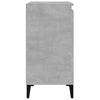 Stella Homewares Bedside Cabinets 2 pcs Concrete Grey 40x35x70 cm Engineered Wood