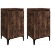 Stella Homewares Bedside Cabinets 2 pcs Smoked Oak 40x35x70 cm Engineered Wood