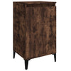Stella Homewares Bedside Cabinets 2 pcs Smoked Oak 40x35x70 cm Engineered Wood