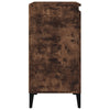 Stella Homewares Bedside Cabinets 2 pcs Smoked Oak 40x35x70 cm Engineered Wood