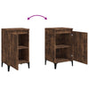 Stella Homewares Bedside Cabinets 2 pcs Smoked Oak 40x35x70 cm Engineered Wood