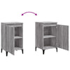 Stella Homewares Bedside Cabinets 2 pcs Grey Sonoma 40x35x70 cm Engineered Wood